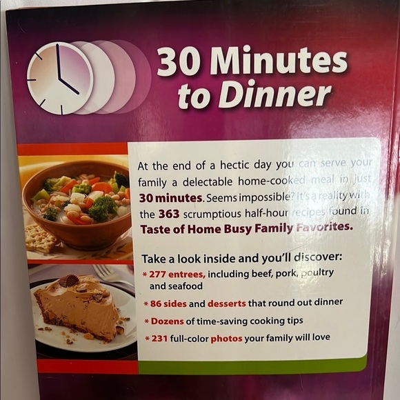 Taste of Home Busy Family Favorites Cookbook - Picture 13 of 14